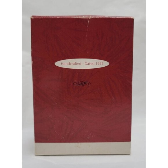 1995 Hallmark Keepsake Ornament GRANDCHILD'S FIRST CHRISTMAS Teddy Bear Sleep - Picture 13 of 16